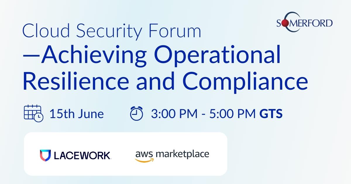 Discovery Forum: Achieving Operational Resilience and Compliance in ...