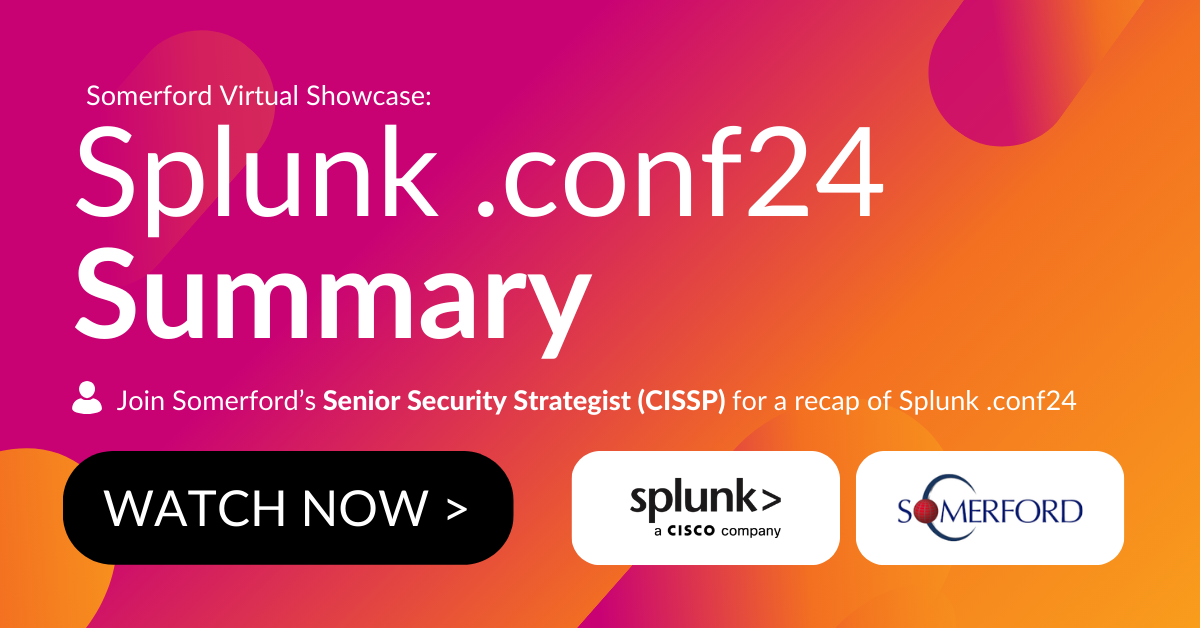 Splunk .conf24 Summary Showcase: Latest Updates and Key Features ...